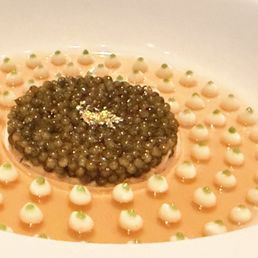 Joël Robuchon signature dishes Le Caviar Imperial
Truffle Langoustine Ravioli
Bread Cart